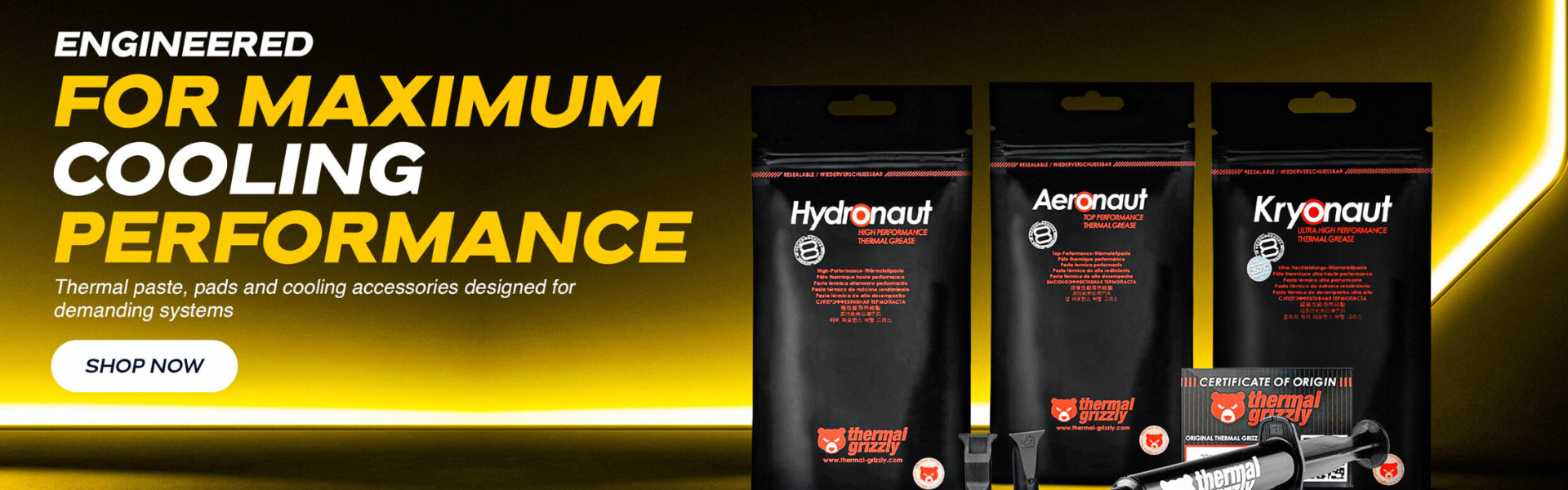 Thermal paste and cooling products